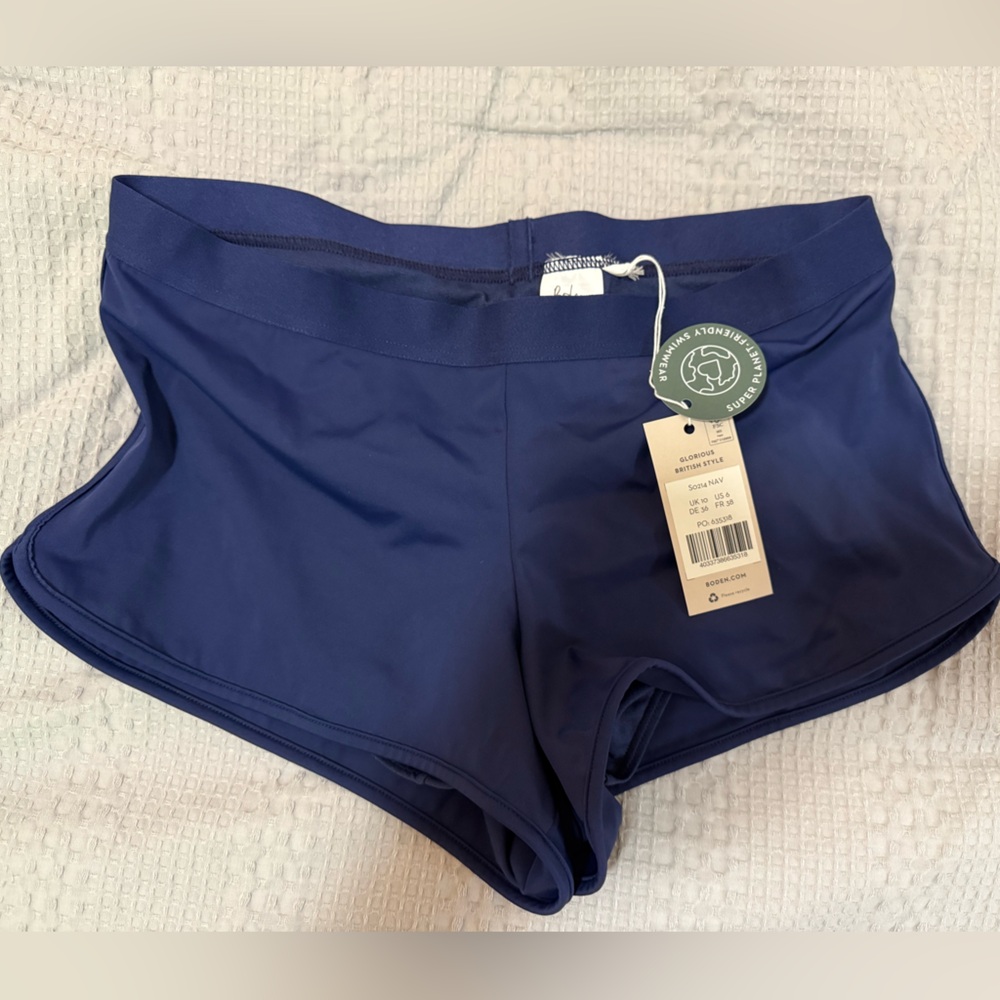 Boden Women's Swim Shorts in Navy Blue